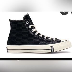 Kith Black High-Top Sneakers